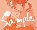 SNS向けのかわいいイラスト描きます アイコン・ミニキャラ・イラストオーダー・ヘッダーを描きます！ イメージ7