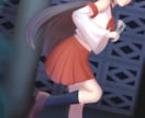 女の子のイラスト描かせていただきます 立ち絵・SNSアイコン・動画用などぜひご依頼ください！！ イメージ2