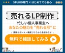 原稿サポート付きでWeb集客のLPを制作します 消費者心理学・経済行動学・ターゲットに合うLP制作で売上UP イメージ1