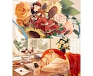 背景込の全身一枚絵★用途に沿ってイラスト制作します 個人観賞・装画・MV・Vtuberイラスト・スチルイラスト イメージ3