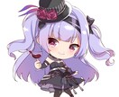 ちびキャラ（デフォルメ）イラスト描きます 受付再開しました。よろしくお願いします イメージ3