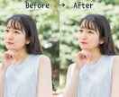 10枚まで何枚でも1,000円☆人物レタッチします ナチュラルに可愛く綺麗にをモットーにしています！ イメージ2