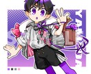 ポップなキャラクターイラスト制作します イラスト制作、キャラクター原案、SNSアイコン、立ち絵等々 イメージ4