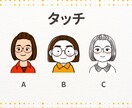 覚えてもらえる！ゆるい似顔絵の自己紹介作成します 名刺がわりに活用できます！アイコンとセットでお作りします！ イメージ5