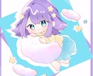 SD(ミニキャラ)イラスト制作いたします 追加料金項目少なめ◎グッズやサムネイル素材など様々な用途に！ イメージ4