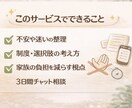 現役看護師が在宅介護・訪問看護の不安を整理します 家族目線で制度や選択肢をチャットで整理 イメージ3