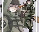 TRPGや動画・配信などのイラスト作成します キャラデザ、立ち絵、パーツ分けイラスト、サムネ等も承ります イメージ9