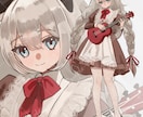 スピード納品！かわいい手描き立ち絵キャラ制作します 【5名様限定価格】商用利用可、TRPG、配信向けイラスト イメージ3