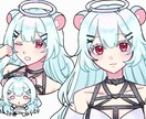 甘くてふわふわの世界観でイラストお描きします 様々なクリエイティブ活動や大事な1枚のお手伝いです！ イメージ3