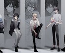 立ち絵制作します TRPG等にお使い頂けるキャラクター立ち絵を制作します イメージ5