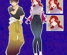 TRPG・配信・SNS用の立ち絵を制作します Vtuberさんやライバーさんにもぜひ！ イメージ3