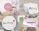 パッと目を引くオシャレで可愛いロゴをデザインします 女子が好きなテイストのロゴ作成/納品まで何度でも修正可能です イメージ5