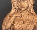 イラスト、写真からフィギュアを作ります ３Ｄデータ作成から塗装、組み立てまでワンストップ対応！ イメージ7