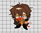 ダークでカッコいいイラスト描かせていただきます バストアップから全身立ち絵まで、気軽にご相談ください イメージ3