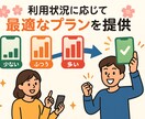 スマホ料金見直します 無駄をなくして、毎月の通信費をもっと軽く。 イメージ3