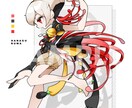 ポップなキャラクターイラスト制作します イラスト制作、キャラクター原案、SNSアイコン、立ち絵等々 イメージ7