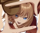 アニメ塗りのアイコンをお描きします 男女どちらでも描かせていただきます。 イメージ2