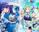 商業誌や企業案件など実績多数！1枚絵お描きます ご依頼に応じた柔軟な提案と、高品質な仕上がりを保証します！ イメージ1