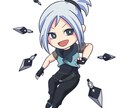 貴方だけのミニキャラ描きます オリジナルキャラクターを1から作成可能！ イメージ4