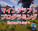 マインクラフトを利用してプログラミング学習をします 小学生中学生向けの家庭教師。既存リピーター様限定。 イメージ1