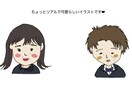 ポップで可愛いらしい❤︎似顔絵を描きます 結婚式やプレゼントで使える缶バッチも作っています！！ イメージ1