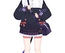 Vtuberキャラデザ～モデリング全て制作します イラストのみ・モデリングのみのご依頼も可能です。 イメージ6