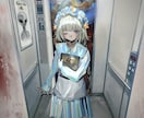 少しダークでかわいい絵を描きます キャラクターデザインも可。修正何回でもOK イメージ9