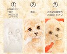 手描き！リアルなペットの似顔絵お描きします 〜キャンバスでお届け！水彩色鉛筆のおしゃれなペットの似顔絵〜 イメージ2