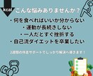 2週間お試し​！食事×トレーニングをサポートします 女性限定｜食事・運動を無理なく続ける習慣作り｜伴走型 イメージ2