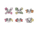 もちもちかわいい動物のLINEスタンプ作ります イラスト販売サイトでのDL実績多数！商用・個人どちらもOK！ イメージ2