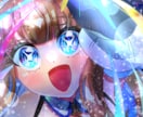 パッと目が引くイラスト描きます アイコン／1枚絵／立ち絵／夢絵など！ イメージ4