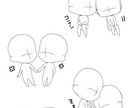 デフォ夢絵アイココン依頼承ります かわいい絵柄をお求めの方は是非フリートレス素材より承ります イメージ2