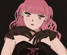 SNS用の女の子のアイコン描きます おしゃれで人の目を引くアイコンはいかがですか？ イメージ3