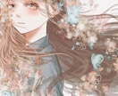 可愛いアイコンやヘッダーを描きます 儚くて可愛い、またはダークでかっこいい女の子達の絵を描きます イメージ2