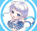 可愛らしいオリジナルアイコンを製作いたします 色ラフまでなら修正無制限！お気軽にご相談くださいꕤ*.ﾟ イメージ5