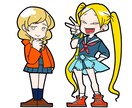 ポップなイラスト描きます 原色がカラフルなカートゥーンタッチのイラストをお描きします。 イメージ4