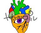 お好きなイラストなんでも描きます 個性的なイラストが欲しい方へ現役美大生が描いてお届けします！ イメージ2