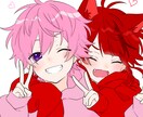 色塗りします そのまんま線画塗らせてください！ イメージ1