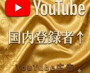 Youtube国内登録者増やします 国内再生により、登録者を増やします。 イメージ1