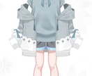 Live2D用パーツ分けイラストを制作します 丁寧な描き込みとパーツ分けで形にします。 イメージ1