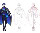 あなただけのオリジナルイラストお描きします アイコン、1枚絵、全身、お描きします イメージ8