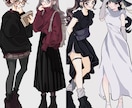 オシャレでキュートな女の子を描きます 女の子のファッションイラストが得意です！ イメージ5