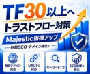 トラストフロー「TF」を30以上に引き上げます TF30以上のアップでドメイン強化！外部SEO対策におすすめ イメージ1