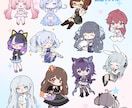 静止画付き☆うごく！かわいいミニキャラを作成します 商用利用込み！配信・動画のアクセントにいかがでしょうか☆ イメージ9
