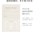 式後も開かれるWebプロフィールブックを届けます 全13セクション／席次表・案内カード付き／直前まで修正OK イメージ6