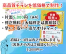 Canvaでチラシデザイン作成します 高品質チラシを低価格で制作！修正対応 イメージ1