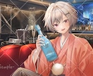 アイコン、一枚絵☆立ち絵、目を引くイラスト描きます サムネ、MV、live2D,YouTube、歌ってみたなども イメージ5
