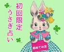 初回限定☆先着3名様。オラクルとタロットで視ます あなたの内在神からのメッセージをうさぎ達がお伝えします。 イメージ1
