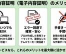 e内容証明特化　クーリングオフ内容証明作成します 郵便局に行く時間がない方へ。e内容証明でそのまま出せる原稿を イメージ3