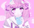 SNS用アイコン、イラスト描きます 好みの可愛いアイコン、イラストで差をつけよう₍ᐢ‥ᐢ₎♪ْ˖ イメージ4